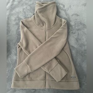 Calvin Klein Women's Taupe Fleece Sweater